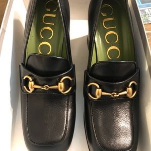 GUCCI PLATFORM HEELS SZ 38